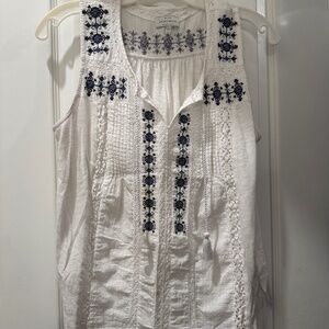 Lucky Brand cotton blouse